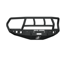 Ram 2500 Front Bumper - Road Armor - Stealth Winch Bumper w/Titan II Guard/6 Sensor Holes - Tex Blk - `16-`18 Ram 2500 Front Bumper - Road Armor - Stealth Winch Bumper w/Titan II Guard/6 Sensor Holes - Tex Blk - `16-`18
